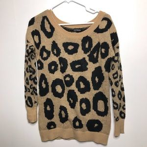 Express Leopard Sweater